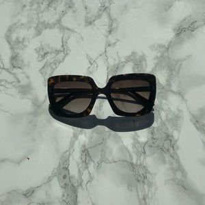 Tom Ford Square Tortoise Sunglasses